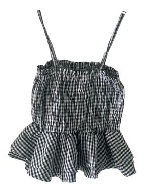 Style House Girls Tank Tops White Black Gray Size S